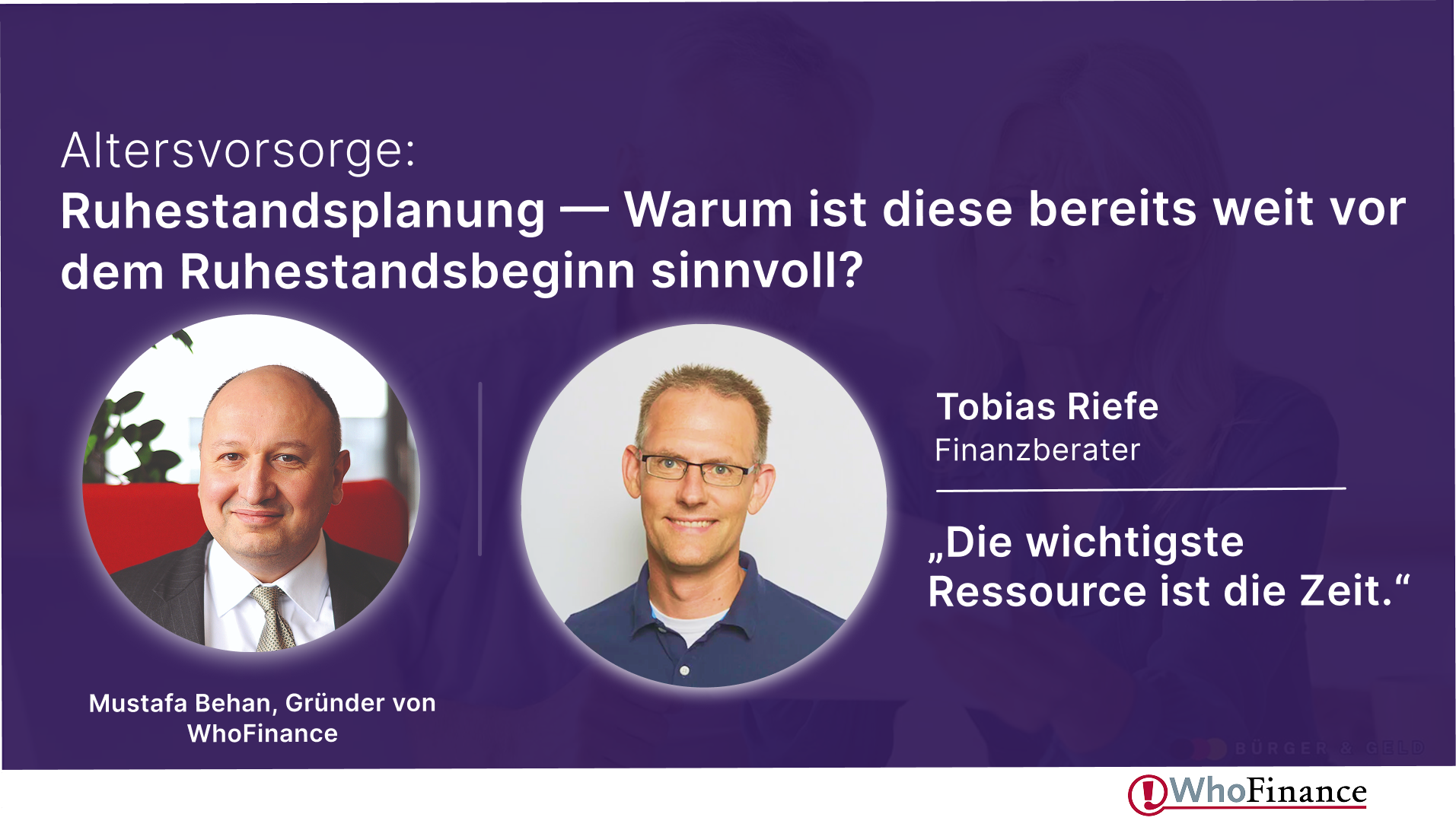 Video: Ruhestandsplanung: Warum Zeit wichtiger ist als Rendite | Tobias Riefe